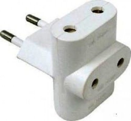 Πολύπριζο Απλό Σταυρός 3 θέσεων 1